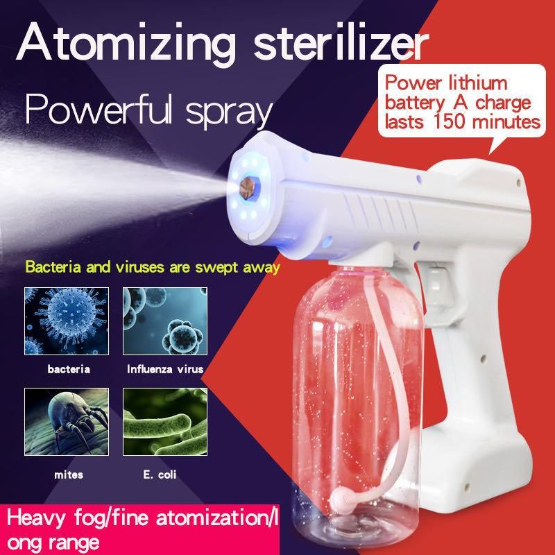 Konmison Handhold Rechargeable Spray Gun Electric Hair Nano Spray Gun Disinfection Machine