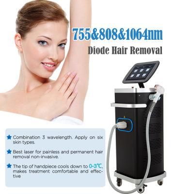 ADSS 2022 Diode Laser Hair Removal 3 Wavelengths 755/808/1064nm