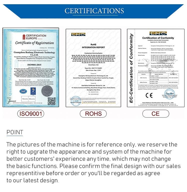 2000mj Q Switched ND YAG Laser Machine for Tattoo Removal