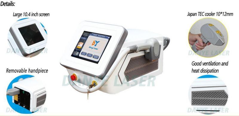 808 755 1064nm Trio Diodo Soprano Ice Cooling Laser Hair Removal