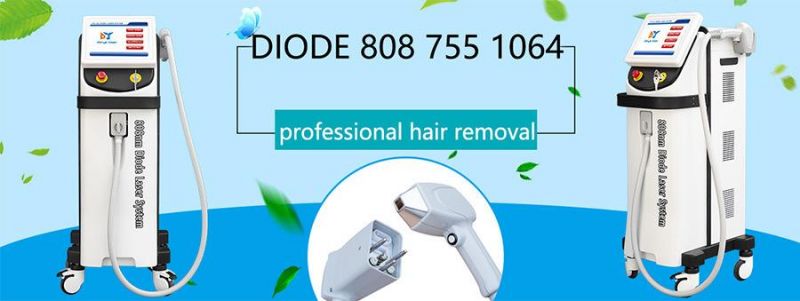 755 808 1064nm 3 Trio Wave Diode Laser Hair Removal Machine