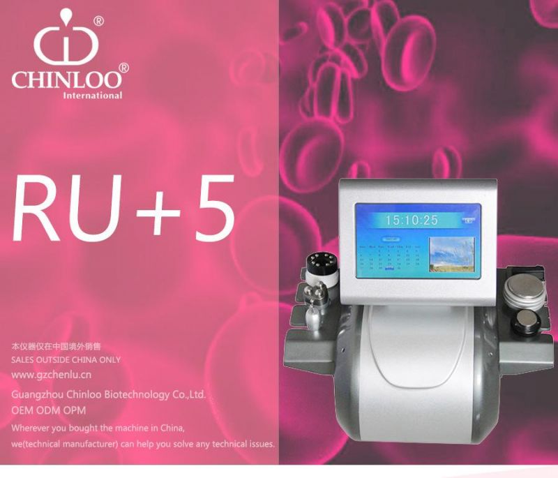 Ru+5 Ultrasonic Liposuction Cavitation Slimming Machine for Weight Loss