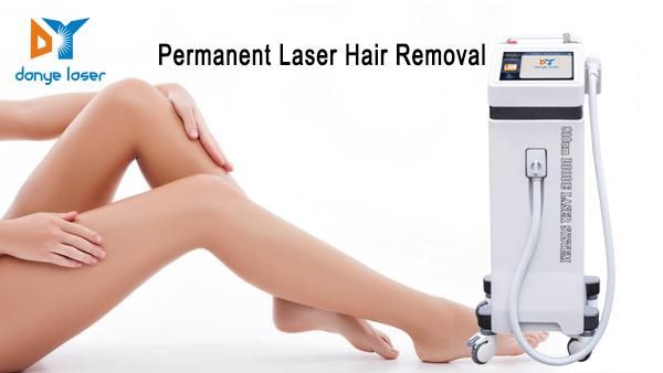 2021 Guangzhou Danye Factory 1800W Soprano Ice Platinum 808nm Diode Laser Hair Removal Equipment with Titanium Laser Beauty Machine (Dy-Dl4)