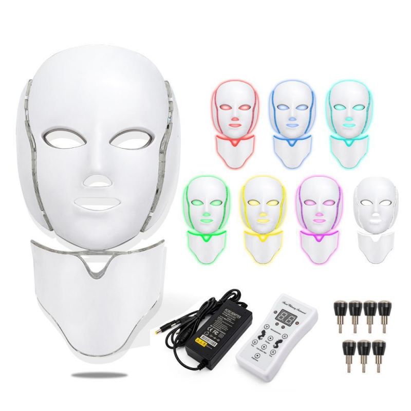 Korea Wireless LED Mask Facial Colorful Light Therapy LED Mask