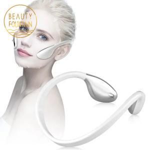 EMS Beauty Device Micro Current Slimming Thin Facial Instrument V Shape Face Lifting Massage with Mask Use