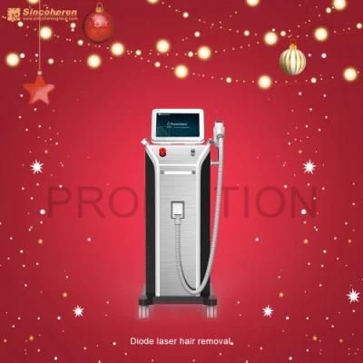Professional Non Crystal 1200W 3 Wavelengths Painless Laser Hair Removal 755nm 808nm 1064nm Diode Laser Machine