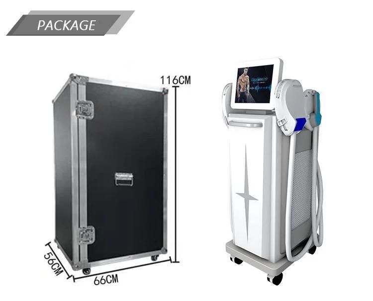 Newest Body Sculpting and Muscle Building High Intensity Electro 4 Handles Portable EMS Machine
