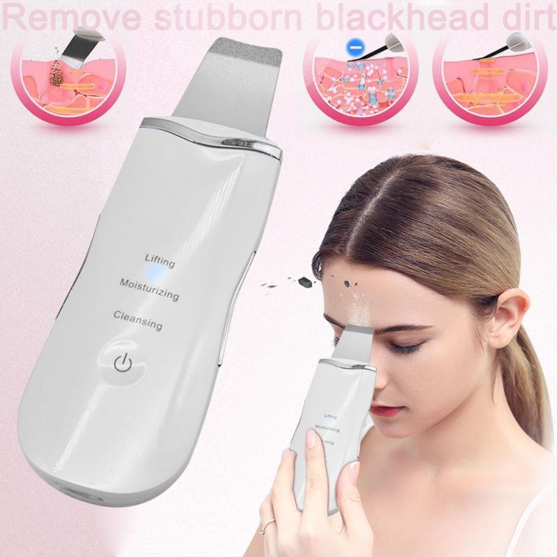 Facial Lifting Deep Cleansing Exfoliating Shovel Device Blackhead and Dead Skin Remover Scrubber