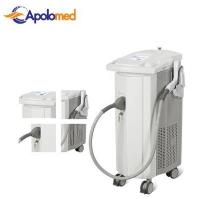 Laser Er 1540 Nm Glass Equipment Apolomed Most Popular Hair Removal IPL and Tattoo Removal Q-Switch ND YAG Laser
