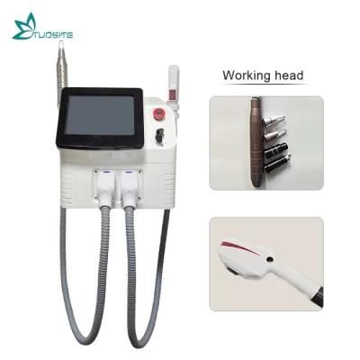 New Realeased Iplshr Plus Handlehold Picosecond ND YAG Laser Tattoo Removal 2 in 1 Machine for Beauty Center Use