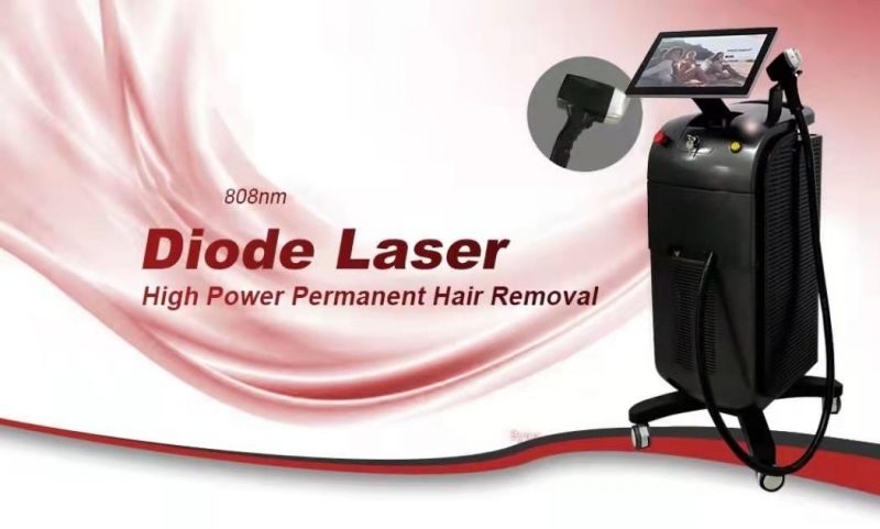 One Handle 808nm Permanent Hair Removal Diode Laser Machine