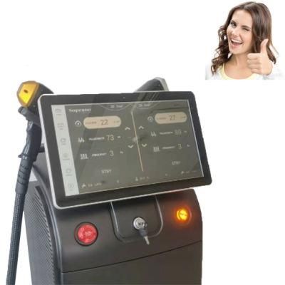 2022 Diodo Laser Sopran 808nm 808 755 1064 Ice Laser Hair Removal Machine