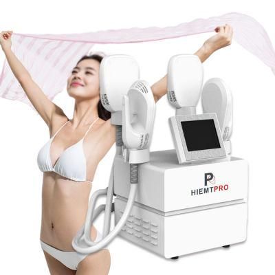 4 Handles Slimming Machine Magnetic Therapy Body Sculpting Machine RF EMS Beauty Instrument
