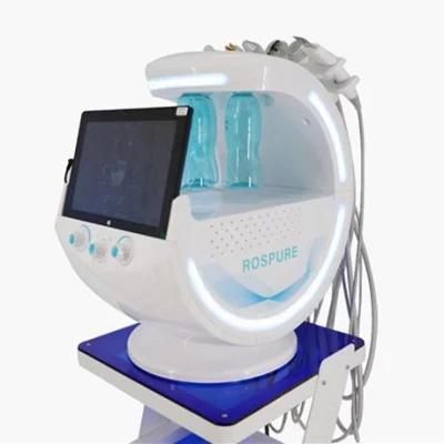 7in1 Smart Ice Blue Skin Management System Skin Rejuvenation Skin Clean Device with CE