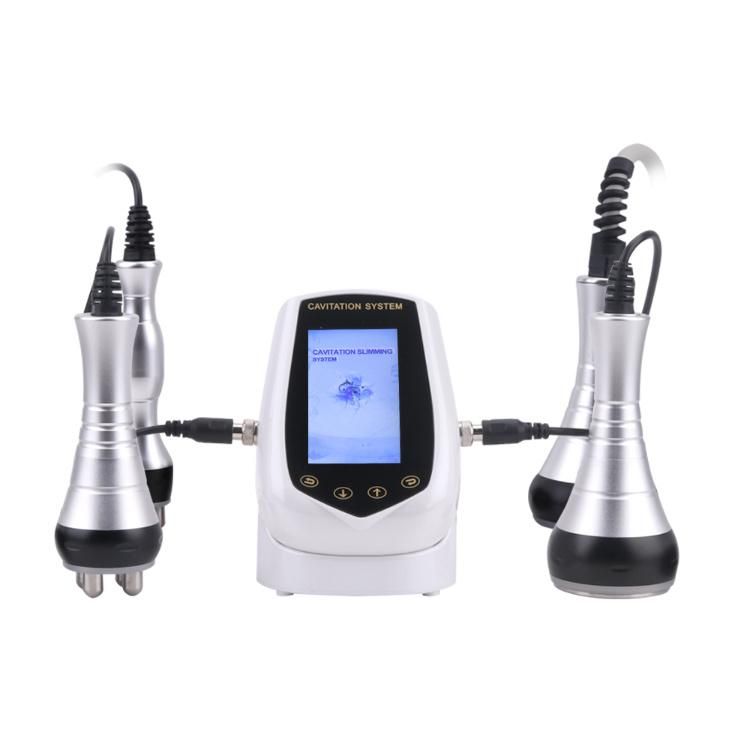 4 in 1 40K Ultrasonic Cavitation Vacuum Cavitation System RF Skin Tightening and Slimming
