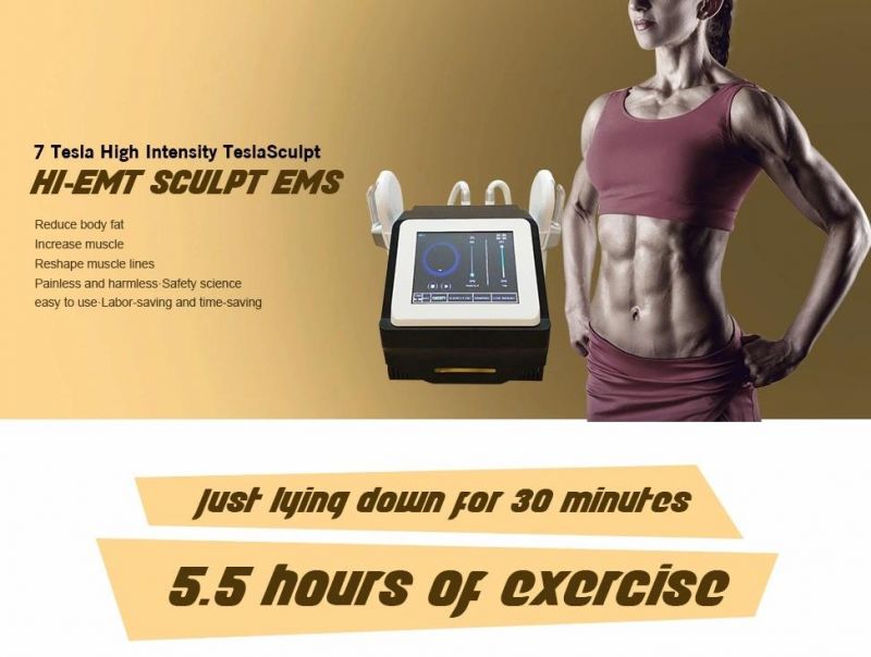 New Hiemt Portable Muscle Trainer Tesla Sculptor for Body Sculpting