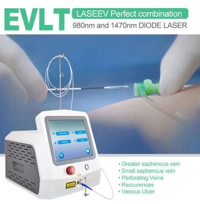 60W 1470nm Surgical Diode Laser System Endovenous Laser Treatment (EVLT)