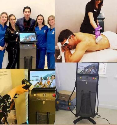 Medical Diode Alma Soprano Ice Platinum XL Titanium 2022 Diodo Laser Soprano 808nm 755 808 1064 Laser Hair Removal Machine Price