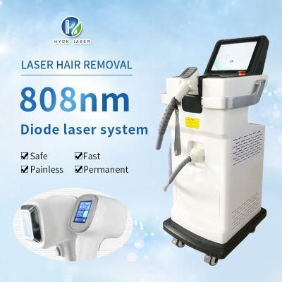 New Upgraded CE Approved Vertical Diode Laser 808nm for Hair Removal and Depilation