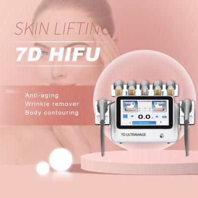 Professional 7D Hifu Machine for Eye Wrinkle Removal for The Unique Aesthetic Center