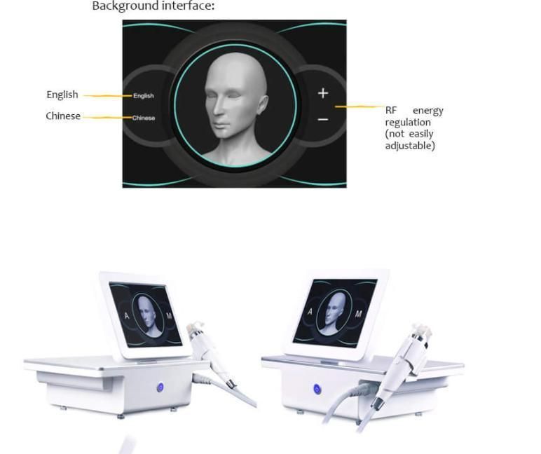 Fractional Microneedling Skin Care RF Machine for Medical Equipment Acne Scar Stretch Marks Removal