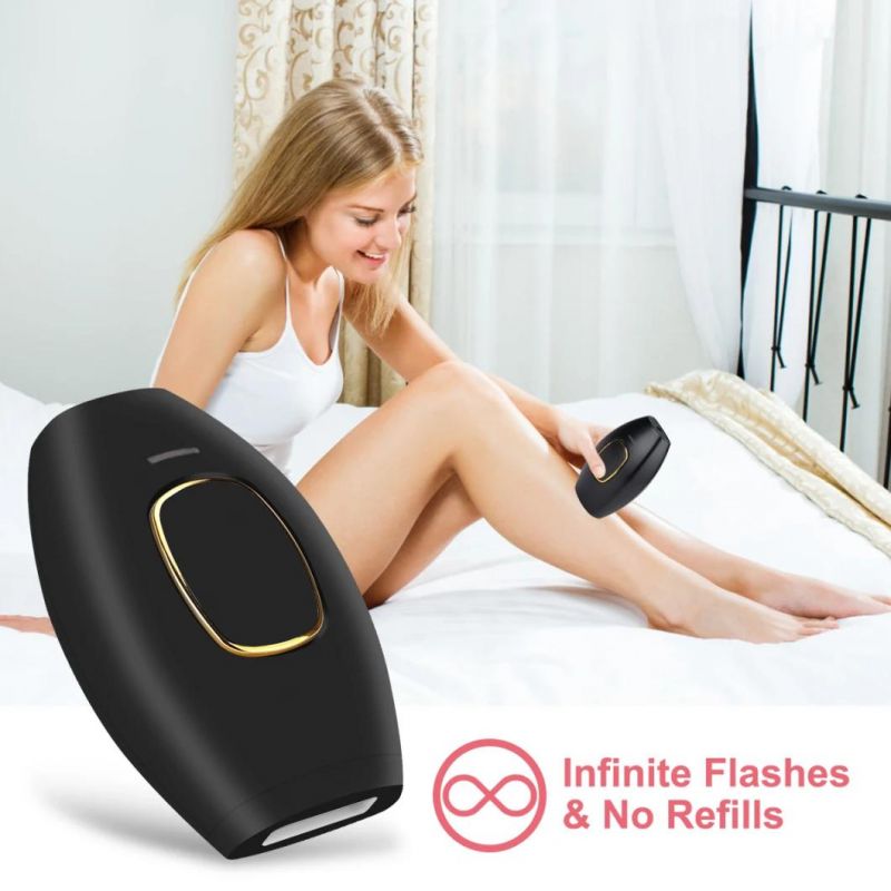 Painless IPL Hair Removal with 500000 Flashes