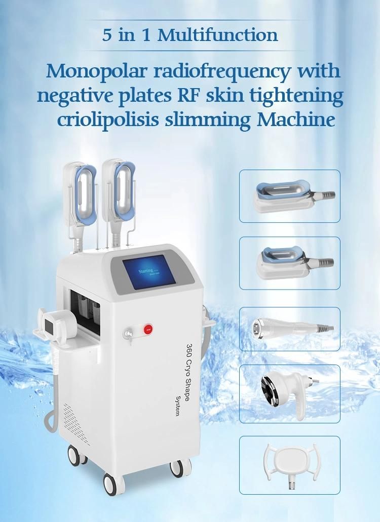 Slimming Machine Cryolipolysis Fat Freezing Vacuum RF Roller Body Contouring