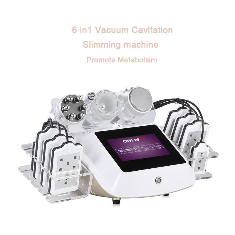 6 in 1 Slim Beauty Machine Fat Freezing Vacuum Laser Slimming Machine for Slimming