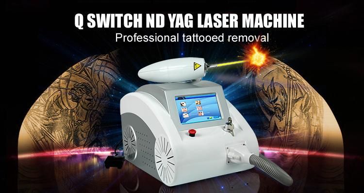 Ce Approved Best Effective Tattoo Removal ND YAG Alexandrite Laser