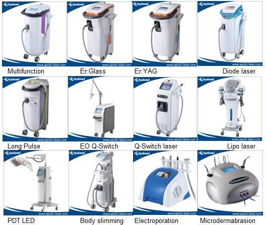 Apolomed 2020 new Diode Laser 755 808 1064 hair removal machine