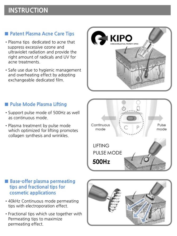 Approved Korea Plaxpot Fibroblast Multi Plamere Plasma Pen Training