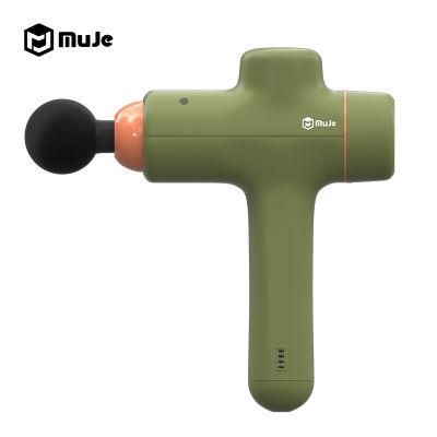 High Quality Custom Label Massager with LCD Touch Massage Gun