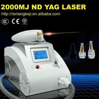 2018 Professional ND YAG Laser Tattoo Removal Machine