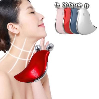 New Product Vibration 3D Electronic Massager Anti-Ageing Wrinkle Neck Face Beauty Roller