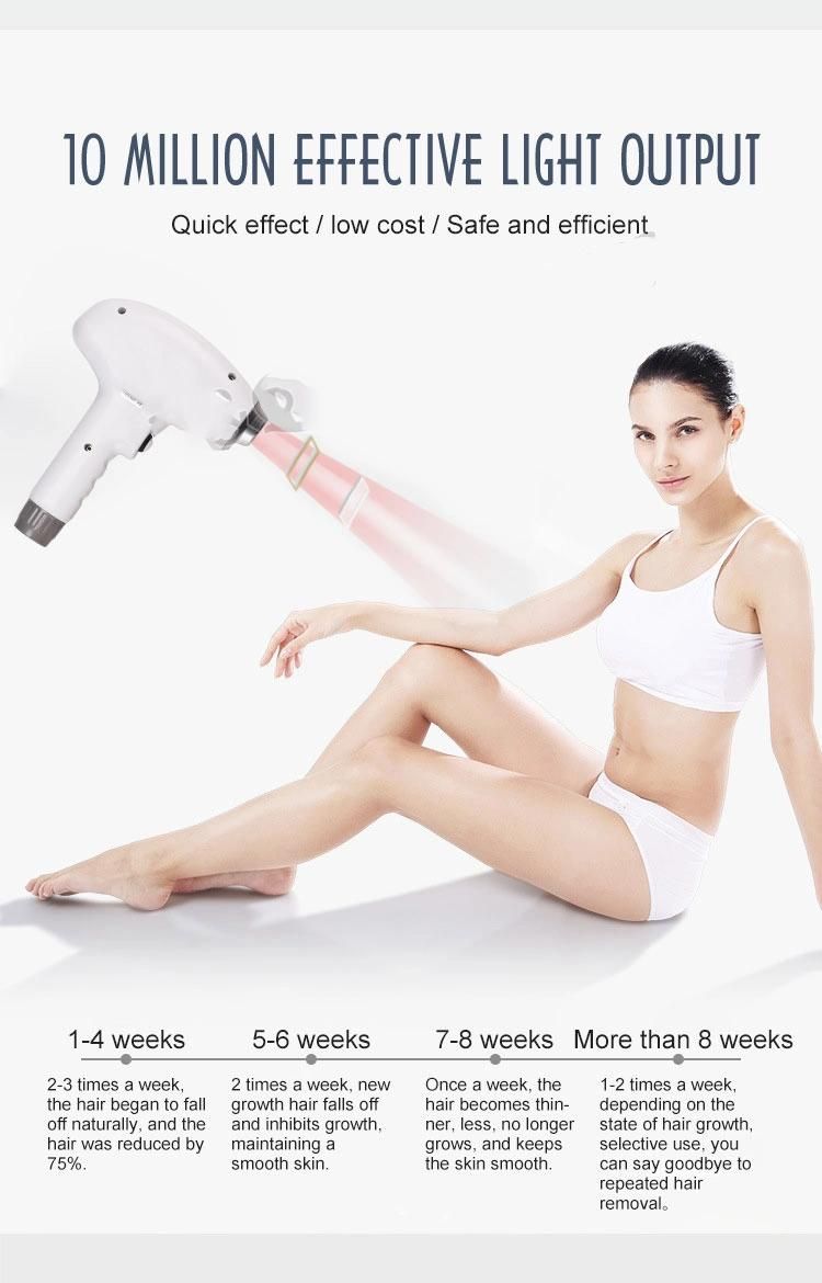 300W/600W/900W/1200W 808 Hair Laser Removal 808nm Diode Laser Hair Removal Machine Skin Care Depilation Laser