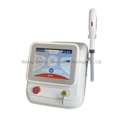 Beijing Sunrise 2022 Hot Selling Single or Handles Treatment Handles IPL Hair Removal Machine Opt Dpl IPL Permanent Hair Removal