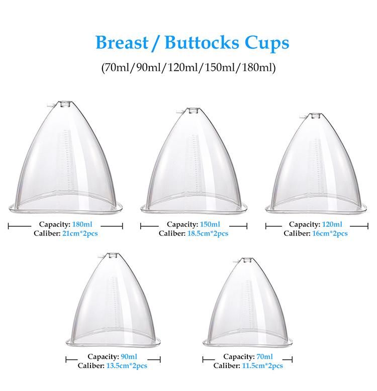 Butt Lift Equipment Lifting Big Breast Massage Buttocks Enlargement Hip up Vacuum Butt Cupping Machine