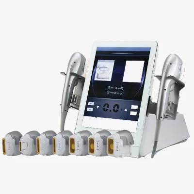 Portable 7D Hifu Face Lifting Winkle Removal 7 Cartridges Hifu 7D Machine for Beauty SPA