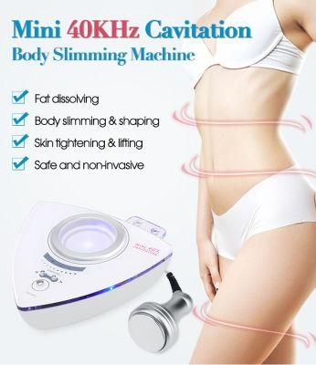 Professional Cavitation Body Mini 40K Cavitation Slimming Machine for Slimming