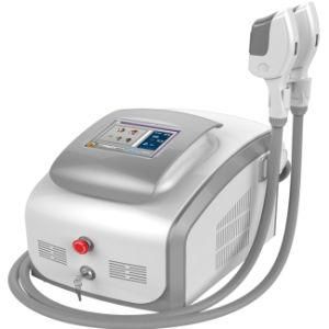 Portable Opt Shr IPL Machine Hr+Sr 2 Handles Permanent Laser Hair Removal Multifunction Skin Rejuvenation Instrument