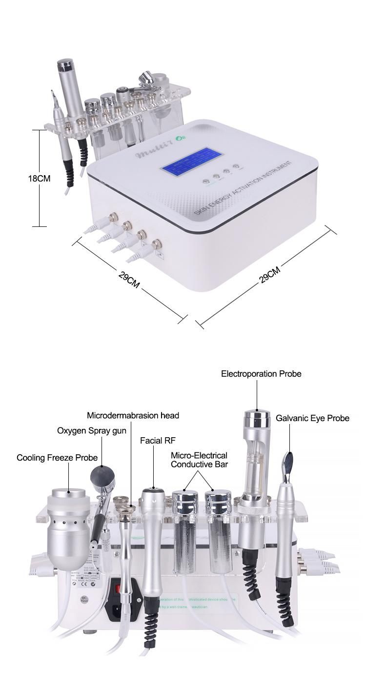 Multifunctional Hydro Diamond Dermabrasion Skin Care RF Mesotherapy Facilal Machine