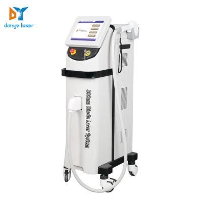 Powerful Alexandrite 808 Diode Laser Men Hair Removal Machine with German Laser Bars