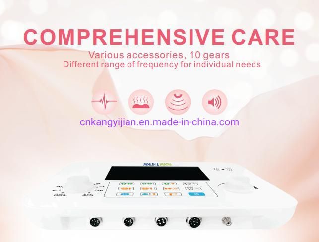 EMS Ultrasonic Beauty Care Device Thermotherapy Instrument Muscle Stimulation Wave Machine