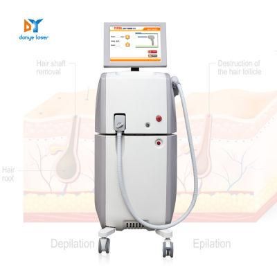 Danye Professional 808nm Shr Fast Hair Removal Laser Diode Machine with Large Spot Hair Remover