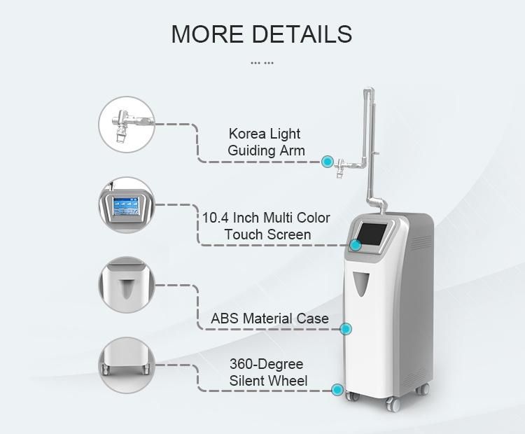 Skin Rejuvenation Skin Whitening RF CO2 Fractional Laser