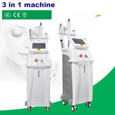 Multifunctional 3 Handles RF Dpl Pico Laser Machine /Dpl+RF+Picosecond Laser Machine