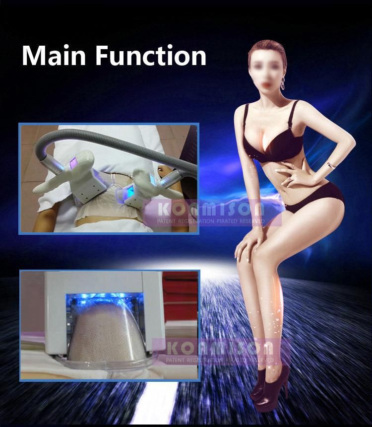 Body Fat Freezing Cavitation RF Slimming Cryo Lipo Machine