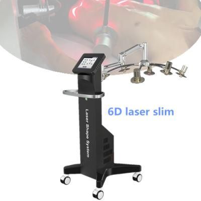 Newest Design 532nm 640nm Laser 6D Laser Non-Invasive Laser Slimming Equipment Lipo Laser