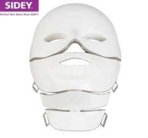 LED Mask for Face Neck EMS Micro-Current Anti Wrinkle Acne Removal Skin Rejuvenation Electric Facial